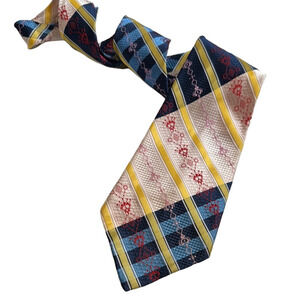 Conte Juliano Cravatte Striped Multicolor Tie